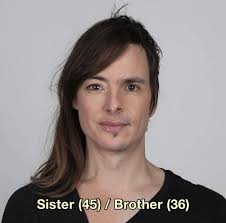 Amazing Photography Project titled “Genetic Portraits” Series made by Ulric  Collette @ulriccollette @geneticportraits 📸💭 Since 2008, Ulric Collette  shoot 2 Family Members and merged their faces together, creating a Family  Portrait resemblance