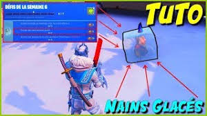 Fortnite defi semaine 6 trouver des nains de jardin glaces. Trouver Des Nains De Jardin Fortnite Modesto Tubbs