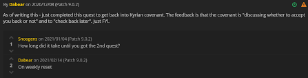 You may be fine if six of the eight of you agree. Can T Change My Covenant Back Customer Support World Of Warcraft Forums