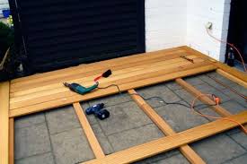 Holzterrasse Verlegen Coole Idee Fur Ihren Aussenbereich Holzterrasse Holzterrasse Verlegen Terrassen Dielen