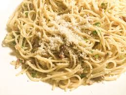 For this easy carbonara recipe, i used bacon instead of pancetta since it's generally easier to find. Lidia Bastianich S Spaghetti Alla Carbonara Recipe Cooks Without Borders