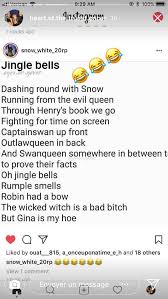 Merry Christmas Once Upon A Time Funny Once Up A Time Ouat Funny