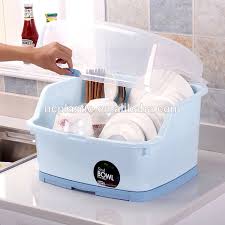 Give your kitchen an organizational upgrade with these stylish dish racks. Kitchen Plastic Dish Drainer Rack With Lid Rectangle Tableware Holder Buy Dish Drainer Rack Plastic Dish Drying Rack Kitchen Holder With Cover Product On Alibaba Com