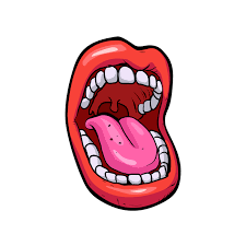 Cartoon Mouth Art Print By Mario S X Small Cartoon Mouths Open Mouth Drawing Mouth Drawing