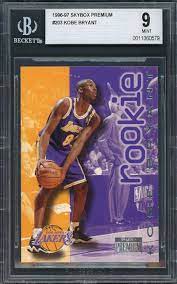 Sold by us in 2020. 1996 97 Skybox Premium Basketball Kobe Bryant Rookie Card 203 Fan Shop Surbhiguesthouse Single Cards
