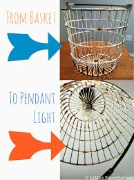 Diy Egg Basket Light 2 Little Supeheroes Basket Lighting Diy Lighting Diy Light Fixtures