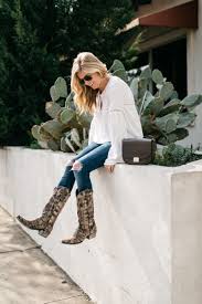 Three Ways To Wear Cowboy Boots Rodeo Style With Reliant Energy Cowboy Boot Outfits Cowboy Boots Outfit Summer Cowboy Boots Outfit Winter