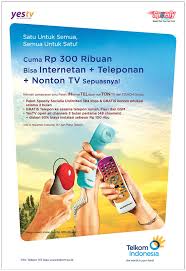 Kurang jelas itu gratis meneleponnya berapa menit dan berapa sms gratis yang bisa dikirimkan. Telkom Yestv Cuma Rp 300 Ribuan Redirectline