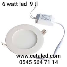 6 Watt Led Panel Fiyatlari 2020 Led Urunler Ampul