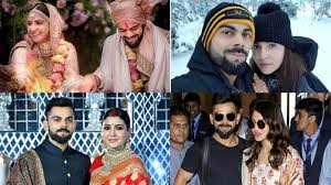 Love birds virat kohli and anushka sharma are coming up with wedding photos next week. Virat Kohli Anushka Sharma From Italy Wedding Finland Honeymoon To Mumbai Reception