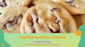 Découvrez les ingrédients, ustensiles et étapes de préparation Cuisinezen Cookies Delicieux Et Super Moelleux Express Youtube