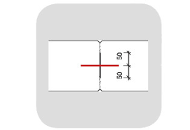 Fradiflex® metāla ūdens barjera sastāv no cinkota tērauda loksnes 120 mm platumā un ar biezumu 0.6 mm. Fugenblech Fradiflex Fur Betonarbeitsfugen Schreck Schalungen Geruste Gmbh