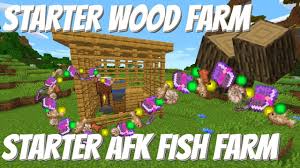 These points can help you to design farms with greater yields than you could otherwise obtain. Automatic Fish Farm Minecraft 1 14 Wood Farm Tutorial Easy Starter Farms Avomance 2019 Youtub In 2021 Minecraft Automatic Farm Minecraft Farm Minecraft Tutorial