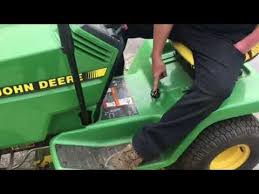Replacing mower deck secondary belt. How To Operate A John Deere Lx188 Youtube