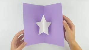 Take a rectangular card paper and fold it into half. How To Make A Pop Up Card With Pictures Wikihow