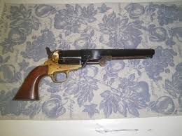 44 Cal Navy Arms Black Powder Pistol Gun Values Board