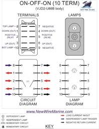 We will now go over the wiring diagram of a dpdt toggle switch. Rocker Switch Wiring Diagrams New Wire Marine In 2021 Wire Diagram Light Switch Wiring