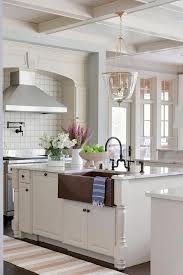 White Kitchen Cabinets With Copper Hardware Design Ideas