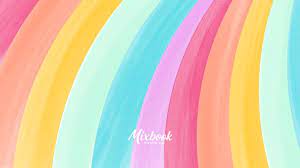 Beautiful Zoom Virtual Backgrounds Mixbook Inspiration Cute Desktop Wallpaper Rainbow Color Background Classroom Background