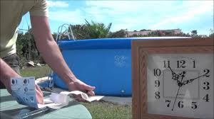 Madatex Demonstration Du Kit De Reparation Piscine Youtube