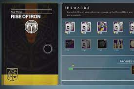 I was personally in a battle one new addition to rise of iron is the record book, which tracks your progress in the expansion across a number of activities and dishes out. Destiny Rise Of Iron Record Book Rewards And How To Complete A Life Exotic Hard As Iron And Other Milestones Eurogamer Net