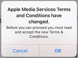 Apple Media Services Terms And Condition Apple Community