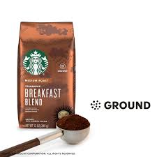Great savings & free delivery / collection on many items. Starbucks Medium Roast Ground Coffee Breakfast Blend 100 Arabica 1 Bag 12 Oz Walmart Com Walmart Com