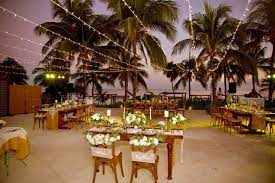 Akumal Bay Resort Beach Reception Venue Akumal Bay All Inclusive Destination Weddings Akumal