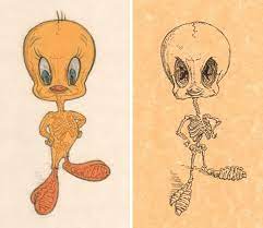 3,252 free images of cartoon characters. Artist Reveals The Skeletons Of Famous Cartoon Characters Bored Panda