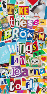 Lyric Blackbird December 2018 January 2019 Text Based Art Word Art Box Art