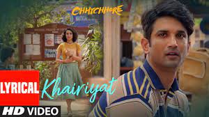 Check spelling or type a new query. Lyrical Khairiyat Chhichhore Nitesh Tiwari Arijit Singh Sushant Shraddha Pritam Youtube