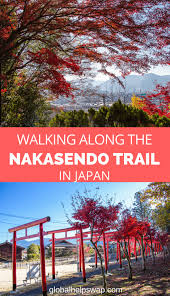 There is a thud followed by a whispered profanity. Nakasendo Trail Following Ancient Footsteps In Japan