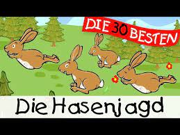 Die Hasenjagd Kinderlieder Zum Mitsingen Und Bewegen Youtube