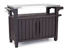 outdoor bbq prep table  best grill