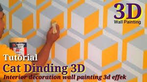 Untuk membuat nya kita ukur dulu luas dinding. Cara Membuat Cat Dinding 3d Cek Bahan Bangunan