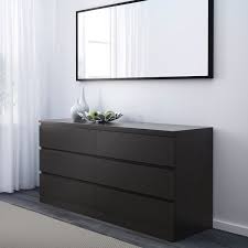 Malm 6 Drawer Dresser Black Brown Ikea In 2020 Black Dresser Bedroom Black Bedroom Furniture Ikea Malm 6 Drawer Dresser
