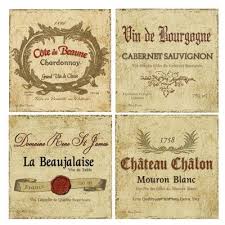 ebern designs 4 piece wine labels coaster set in 2021 wine label coasters personalized wine glass drink coasters