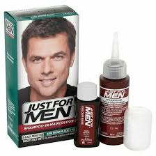 How to apply hair dye for men. Just For Men Shampoo In Color Hair Dye Dark Brown H 45 For Sale Online Ebay