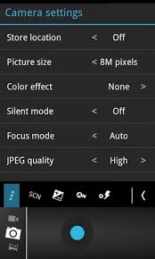 Camera Ics Gives Android 2 2 2 3 Devices A Taste Of Ics Camera App Camera Android Pixel Color