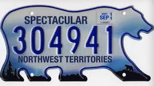 Canada S Licence Plates Northwest Territories Old License Plates License Plate Number Plate