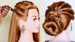 Blow dry with a denman brush or a. Easy Wedding Guest Hairstyle For Short Hair Bridal Bun Hairstyle For Girls Juda Hairstyles Youtube