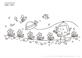 無料の印刷用ぬりえページ ベスト 4月 塗り絵 character fictional characters art