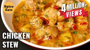 My lemon chicken stew is a lemony twist on the classic chicken and rice soup. Chicken Stew Recipe Healthy Chicken Stew Chicken Stew Curry Recipe Youtube