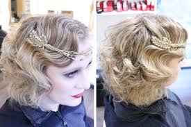 seitlich gelegte wasserwelle mit haarschmuck intensives abend make up 20er jahre styling by puppikram ha 20er jahre frisur handgelegte wasserwelle frisuren