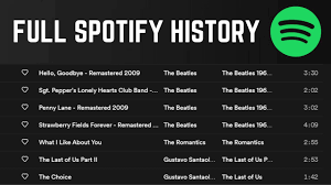 How To View Extended Spotify Listening History 8500 Songs Youtube
