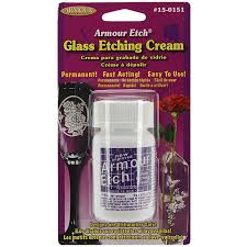 Paint vinyl paint method on a wooden sign. Armour Etch 2 5 Oz Glass Etching Cream Overstock 3485440