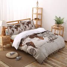 Duvet covers are an easy and affordable way to change your bedroom décor. Nautical World Map Print Bedding Set Home Textiles Bed Sheet Duvet Cover Pillowcase Single Double Bed Set Bedding Sets Aliexpress