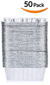 Amazon Com Dobi Mini Loaf Baking Pans Disposable Aluminum Foil Small Bread Tins 6 X 3 5 X 2 Pack Of 50 Kitchen Dini Bread Tin Mini Loaf Baking Pans