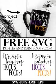 Digital cutting files svg, png, dfx, eps. Free Hocus Pocus Svg Files All Formats Included