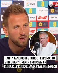 😮 He's heard it. His teammates have heard it. Harry Kane was asked  directly about Gary Lineker's criticism and he held nothing back. It's  great to hear the captain speak out like